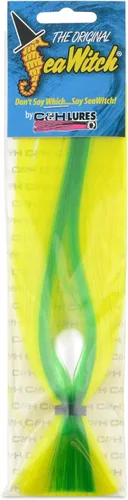 Vista 27 de C&H Lures Señuelos de Pesca Sea Witch - Originales Desde 1959, Faldas de Nylon Revelan Cabeza con Peso, 15 Colores, 8 Pesos de Cabeza, Señuelo