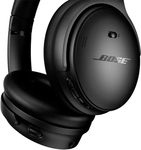 Vista 9 de Bose QuietComfort - Auriculares Bluetooth inalámbricos con cancelación activa de ruido sobre la oreja y micrófono, + cargador de pared verde Extreme