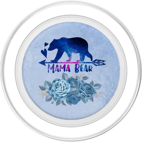 Vista 2 de Mama Bear - Agarre pop para mamá y mamá, PopSockets PopGrip: agarre intercambiable para teléfonos y tabletas, PopSockets MagSafe PopGrip para iPhone