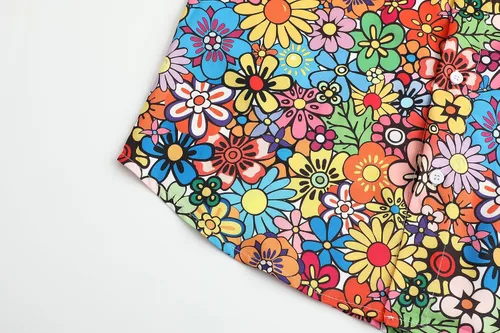 Vista 5 de Camisa de manga larga para hombre, diseño de cachemira floral, estilo hip hop, estilo casual, con botones, estilo clásico de los años 70