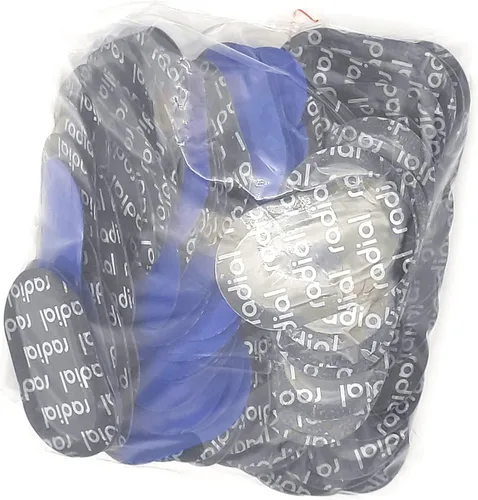 Vista 3 de 100 piezas XTMC V-1100 Parche radial ovalado pequeño universal de reparación de neumáticos parche frío para coche de pasajeros 1 3/8 pulgadas x 2