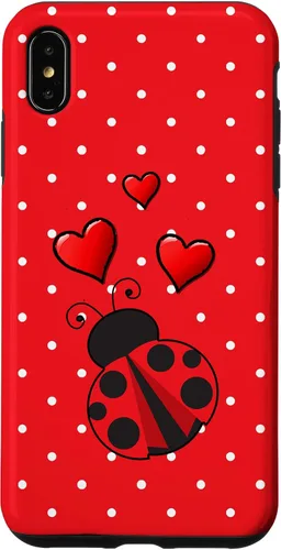 Vista 11 de Ladybug - Carcasa para iPhone 17, diseño de lunares rojos y blancos