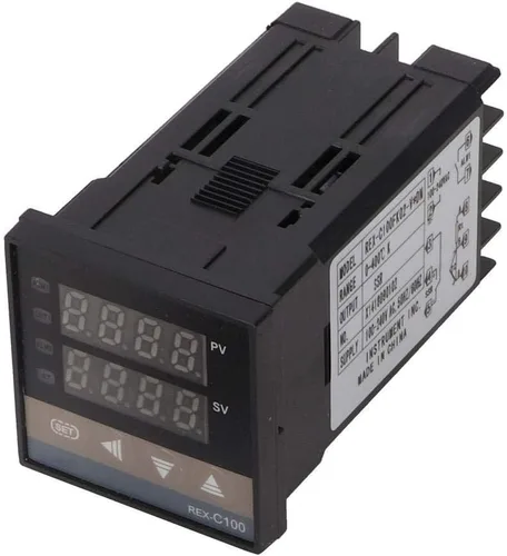 Vista 2 de Fafeicy 32-752 °F Digital LED PID controlador de temperatura Kit