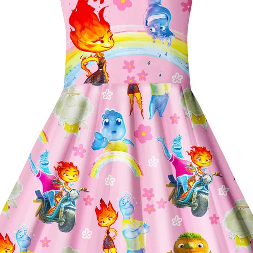 Vista 4 de Toddler Girls Dress Gown Ember Wade Kids Home Play Wear Costume Casual Dress Up Birthday Gift