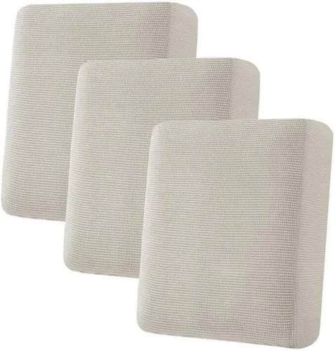 Vista 459 de H.VERSAILTEX Fundas de Cojín de Asiento Individuales Super Elásticas Fundas de Sofá Fundas de Cojín de Sofá Fundas Deslizables Juegos Tela de Sarga