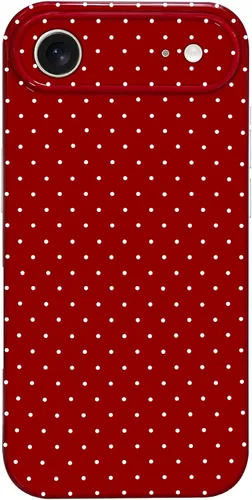 Vista 201 de Hython Funda para iPhone Air, diseño estético de lunares lindos, funda simple de 6.5 pulgadas, delgada, antiarañazos, parachoques de TPU suave, a