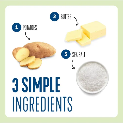 Vista 3 de Honest Earth® Puré cremoso de papas, 3.2 libras (paquete de 8)