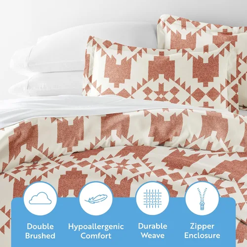 Vista 4 de Linen Market Funda de edredón individual para cama individual – Experimenta una comodidad similar a un hotel con una suavidad inigualable