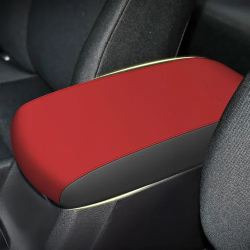 Vista 11 de AOMSAZTO Fundas de reposabrazos para Toyota RAV4 2013-2018 Beige
