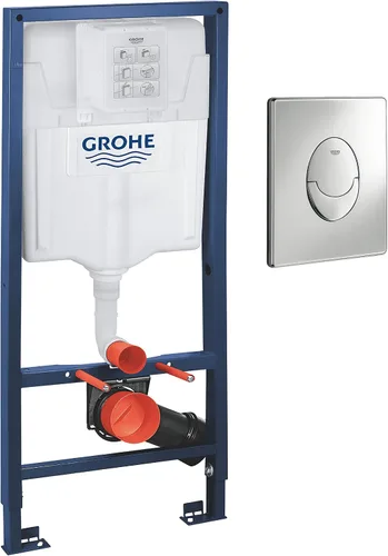 Vista 3 de Grohe Rapid SL 39501000 - Juego de inodoro (3.7 ft de altura, cromado)