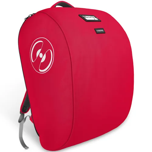 Vista 10 de YOREPEK Bolsas acolchadas para asiento de automóvil para viajes aéreos, se adapta al asiento de automóvil Doona con base isofix, mochila resistente