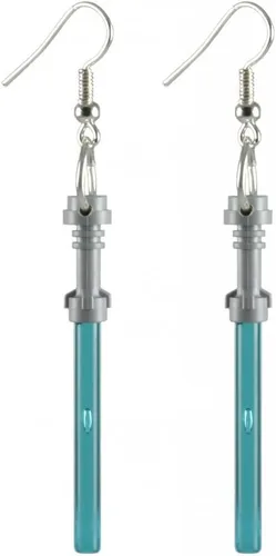 Vista 5 de Lego - Aretes de aro de luz de Star Wars, joyas divertidas