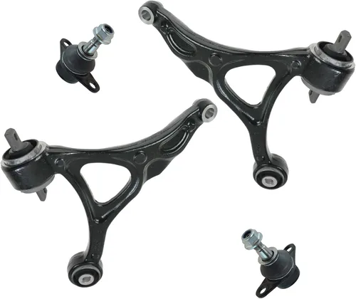 Vista 129 de TRQ Brazo de control superior e inferior del lado del conductor y del pasajero con juego de rótulas compatible con Chevrolet GMC 89-02