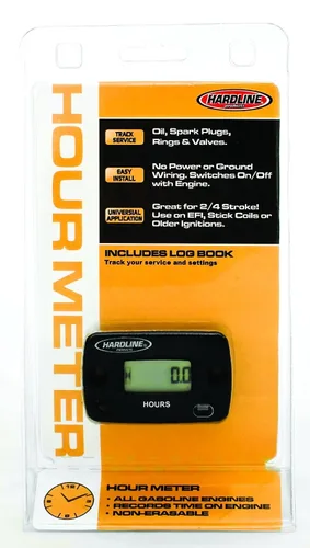Vista 10 de Hardline Products USA EDT9 Medidor de horas inductivo y tacómetro digital – Reemplazo para STIHL 5910 850 1100 – Medidor de RPM impermeable