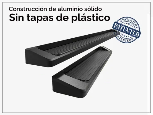 Vista 4 de APS Estribos (escalones laterales de barras Nerf) compatibles con Ford Transit 2015-2026 Van de tamaño completo de 3 puertas