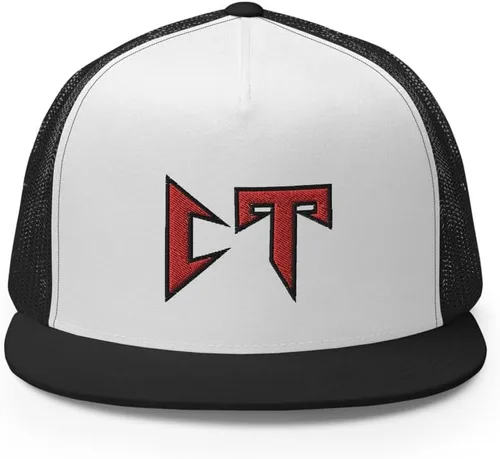 Vista 2 de Corridos Tumbados CT - Gorra de camionero con visera plana, corona alta, ajustable, Coridos Belicos