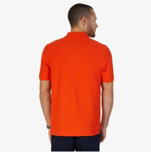 Vista 102 de Nautica playera polo clásica de mangas cortas, color sólido, para hombre