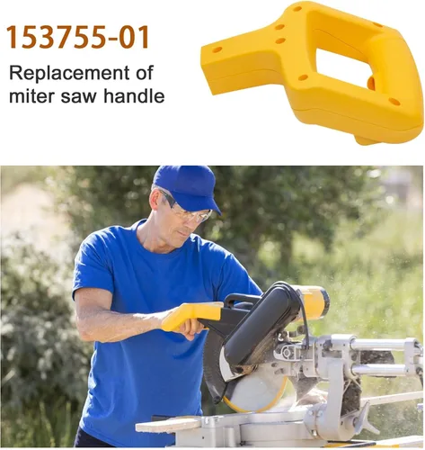 Vista 6 de folosem 153755-01 - Mango de repuesto para sierra ingletadora para DeWalt DW708-B2 DW708-BR