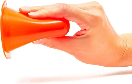 Vista 6 de [Usado] Mini Plastic Cones - Durable Polyethylene & Soccer Training Equipment - Classroom Activities & PE Supplies for Elementary - Dance Practice &