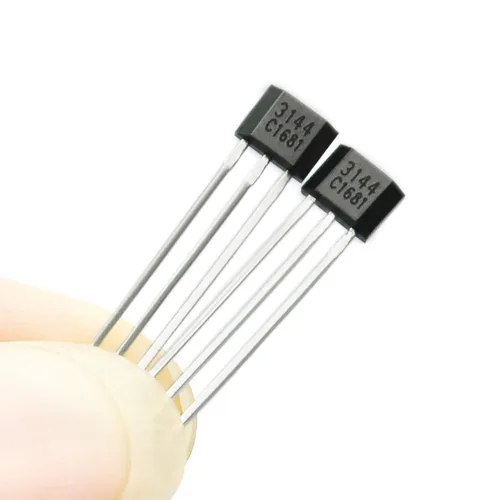 Vista 4 de Gikfun A3144/OH3144/AH3144E Sensor de efecto Hall Detector magnético para Arduino (paquete de 20 piezas) EK1325