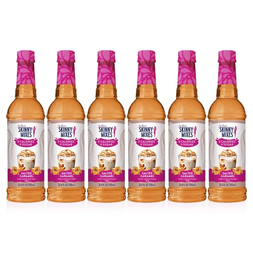 Vista 7 de Jordan's Skinny Gourmet Syrups - Caramelo sin azúcar, 25.4 onzas.