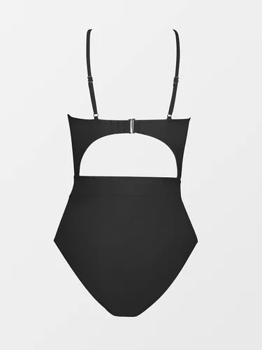 Vista 5 de CUPSHE Traje de baño de una pieza para mujer con escote profundo y corte cruzado