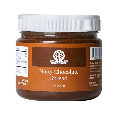 Vista 9 de Nutural World - Crema de chocolate crujiente con nuez de 6 onzas (6.00 oz)