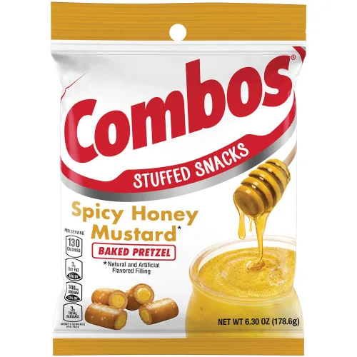 Vista 10 de COMBOS Paquetes de bocadillos horneados con pretzel de queso cheddar, bocadillos de galletas de queso, bolsa de 6.3 onzas, caja a granel
