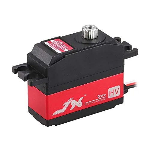 Vista 2 de JX PDI-HV2545MG - Servo de cola digital de alta tensión para helicóptero RC 450 500 (0.88 oz)