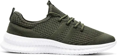 Vista 3 de FUJEAK Zapatos deportivos para hombre para gimnasio tenis atletismo zapatos para correr para ir a la ruta zapatos para caminar ligeros deslizantes