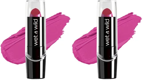 Vista 11 de wet n wild - Lápiz labial con acabado sedoso, color labial hidratante rico y acumulable, formulado con vitaminas A, E y macadamia para una Un breve