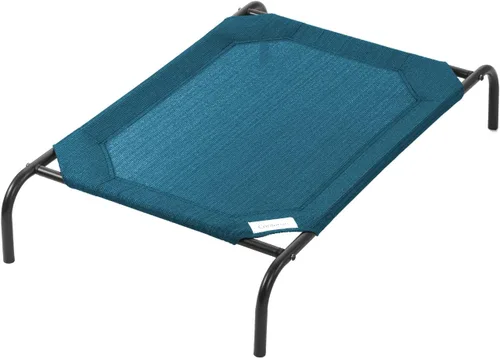 Vista 14 de Coolaroo Cama elevada y refrescante para perros, para interiores y exteriores, tamaño mediano, gris oscuro (Gunmetal)