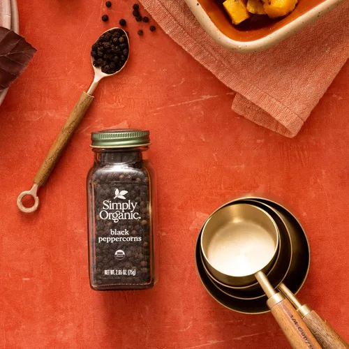 Vista 5 de Simply Organic, Granos de pimienta negra, 2.65 oz