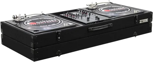 Vista 9 de Odyssey Cases 7″ Vinilo/Utility Black Krom™ Case Capacidad para 60 discos