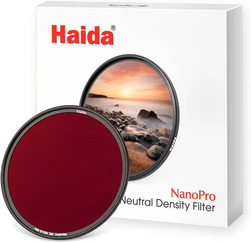 Vista 10 de Haida ND0.9 8X Filtro Nanopro 3-Stop Multi-Coating Nano Coating Cámara de vidrio óptico SLR Lente fotográfica Filtro de densidad neutra (1.929 in)