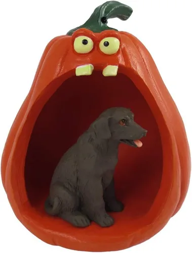 Vista 150 de Conversation Concepts Figura de Corgi galés de Halloween y calabaza Welsh Corgi Pembroke