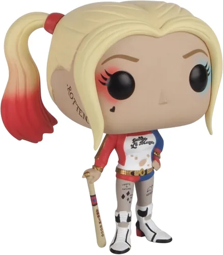 Vista 3 de Funko POP Movies Muñeco coleccionable de Suicide Squad, Harley Quinn, Estándar, Multi
