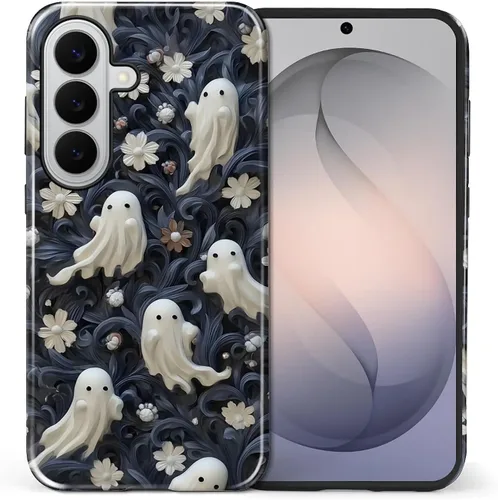 Vista 62 de Funda compatible con Samsung Galaxy S23, funda híbrida de protección rígida de 2 capas, a prueba de golpes, funda protectora resistente para Lata