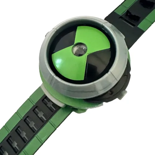 Vista 2 de Ben Toys 10 Ben Watch Omnitrix Toys Alien Toy Creation Chamber Figuras de acción Ultimatrix para niños proyector, relojes