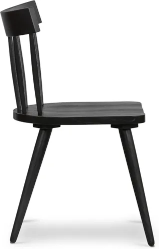 Vista 4 de POLY & BARK HAVA 300000 silla de comedor Negro