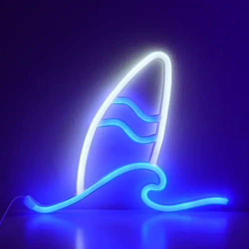Vista 13 de ENUOLI Letreros de neón para bicicleta para decoración de pared, luces de neón de bicicleta para dormitorio, luz LED para bicicleta con USB