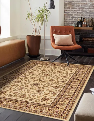 Vista 73 de Unique Loom - Colección Voyage - Alfombra tradicional oriental clásica de diseño intrincado