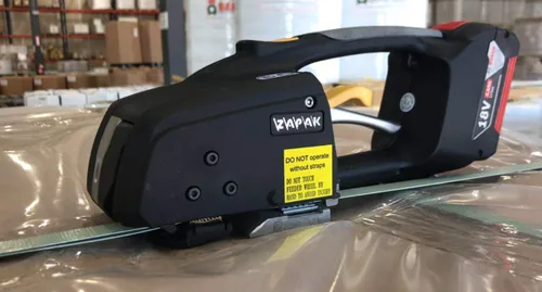Vista 2 de GAPCO ZAPAK GP97A - Herramienta de flejado automático de 5/8" PET y PP con batería