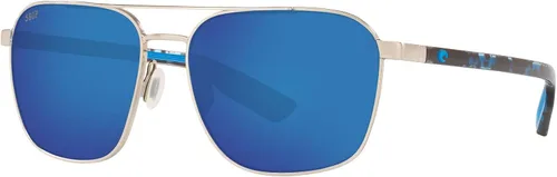 Vista 2 de Costa Del Mar Gafas de sol rectangulares Wader para hombre, Multi