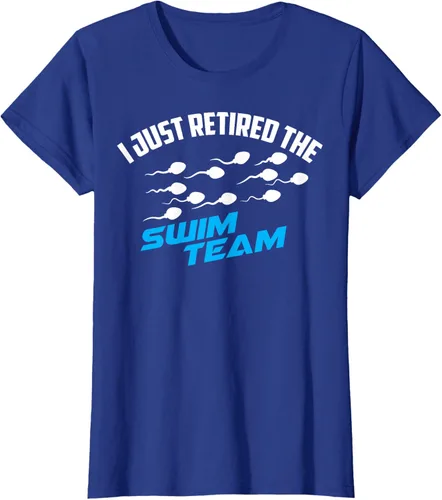 Vista 7 de Lindo Vasectomía I Just Retired The Swim Team Shirt Divertido regalo