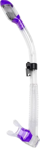 Vista 23 de Cressi Adult Diving Dry Snorkel with Splash Guard and Top Valve - Supernova Dry: Designed in Italy