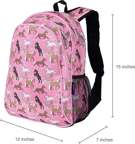 Vista 6 de Wildkin - Mochila infantil de 15 pulgadas, Mochila infantil, Unicorn