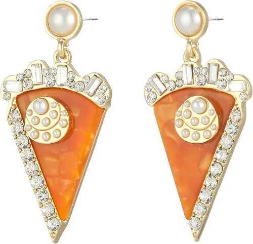 Vista 10 de Madison Tyler Thanksgiving Earrings for Women Cute Fall Pumpkin Jewelry Hoguera-Small