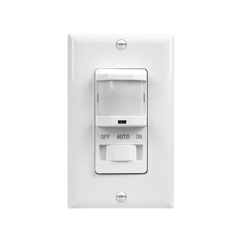 Vista 16 de TOPGREENER Interruptor de luz con sensor de movimiento PIR de ocupación/vacante, función de aprendizaje, no neutro no requiere tierra, 200 W