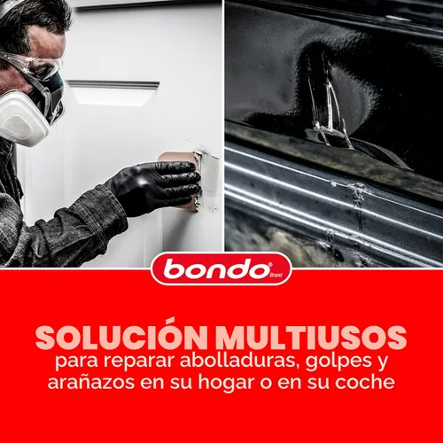 Vista 5 de Relleno ligero para carrocería, de Bondo, 1 galón